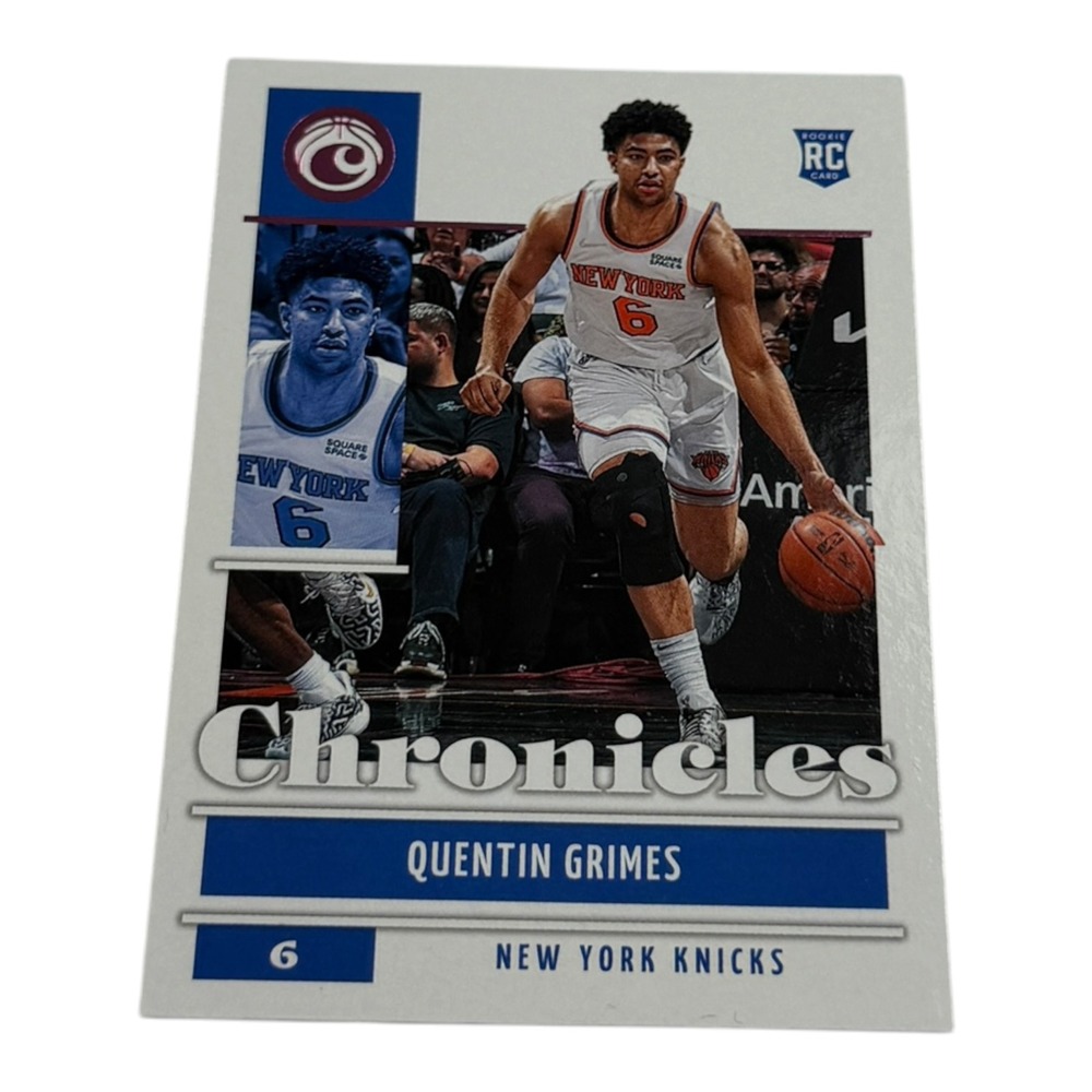 2021-22 Panini Chronicles Quentin Grimes New York Knicks RC Rookie Card 32